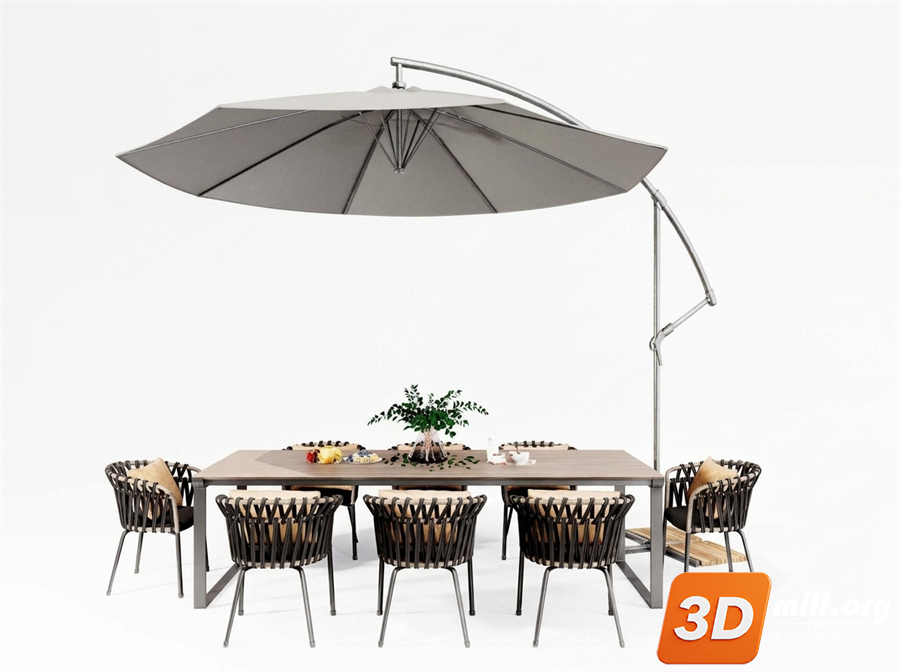 Outdoor Sofa Skp Files